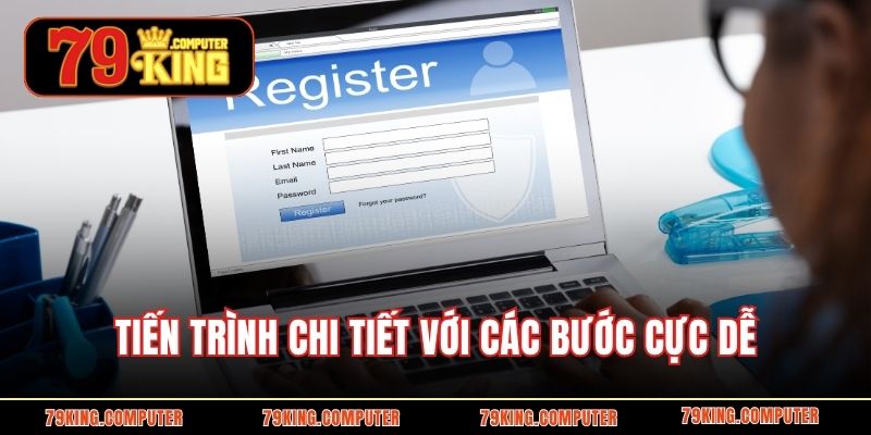 Tiến trình chi tiết với các bước cực dễ